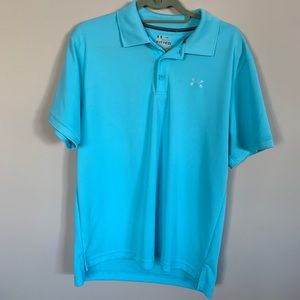 Blue Under Armour Polo